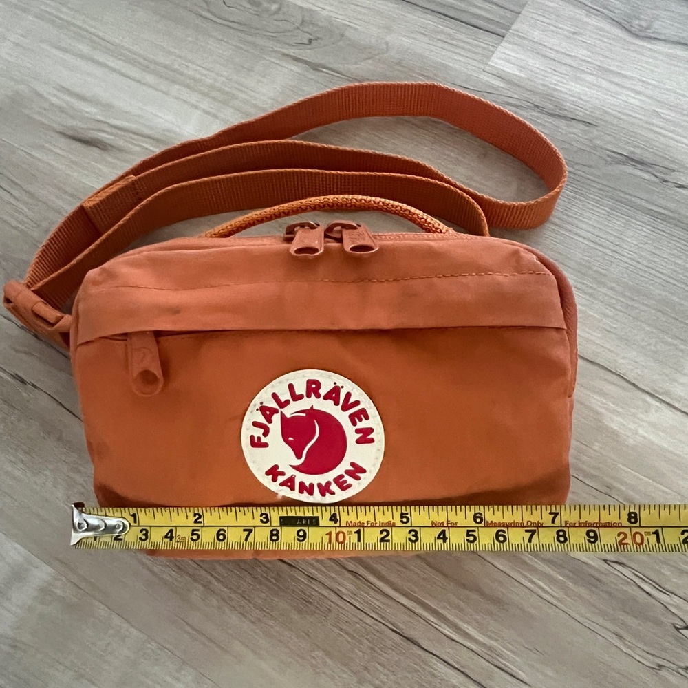 Fjallraven Kanken Crossbody Bag in Orange - Picture 3 of 7